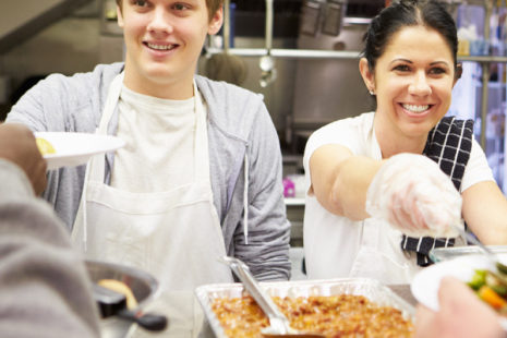 web3-man-woman-homeless-shelter-meals-serving-volunteering-shutterstock